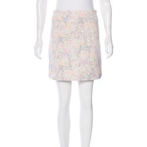 NWT Tibi Floral Print Mini Skirt